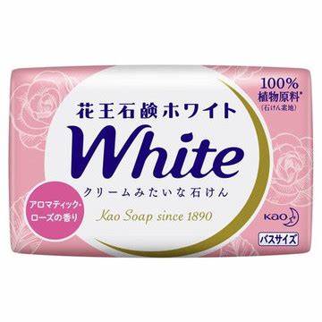 Xà bông miếng hương hoa hồng trắng thơm dịu nhẹ White Kao Soap